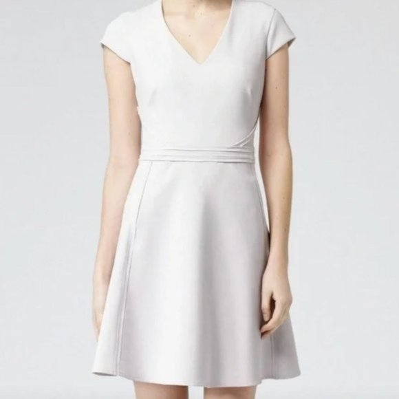 Reiss Alsace Dress in Lilac Wash - Picture 1 of 5